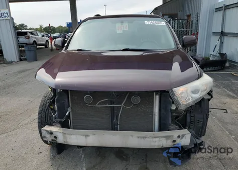 2012 Toyota Highlander Base z USA, uszkodzony, nr VIN 5TDBK3EH4CS141187